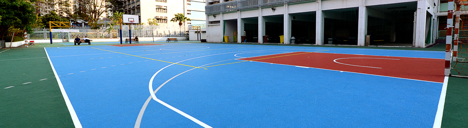 Tsang Pik Shan School, Hong Kong, China - Decoflex D Outdoor Sports Flooring